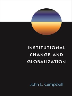 cover image of Institutional Change and Globalization